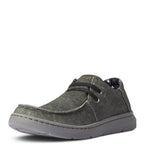 ARIAT INTERNATIONAL, INC. SHOES Ariat Men's Charcoal Canvas Hilo Stretch Shoes 10038391