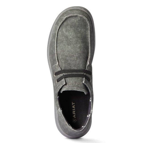 ARIAT INTERNATIONAL, INC. SHOES Ariat Men's Charcoal Canvas Hilo Stretch Shoes 10038391