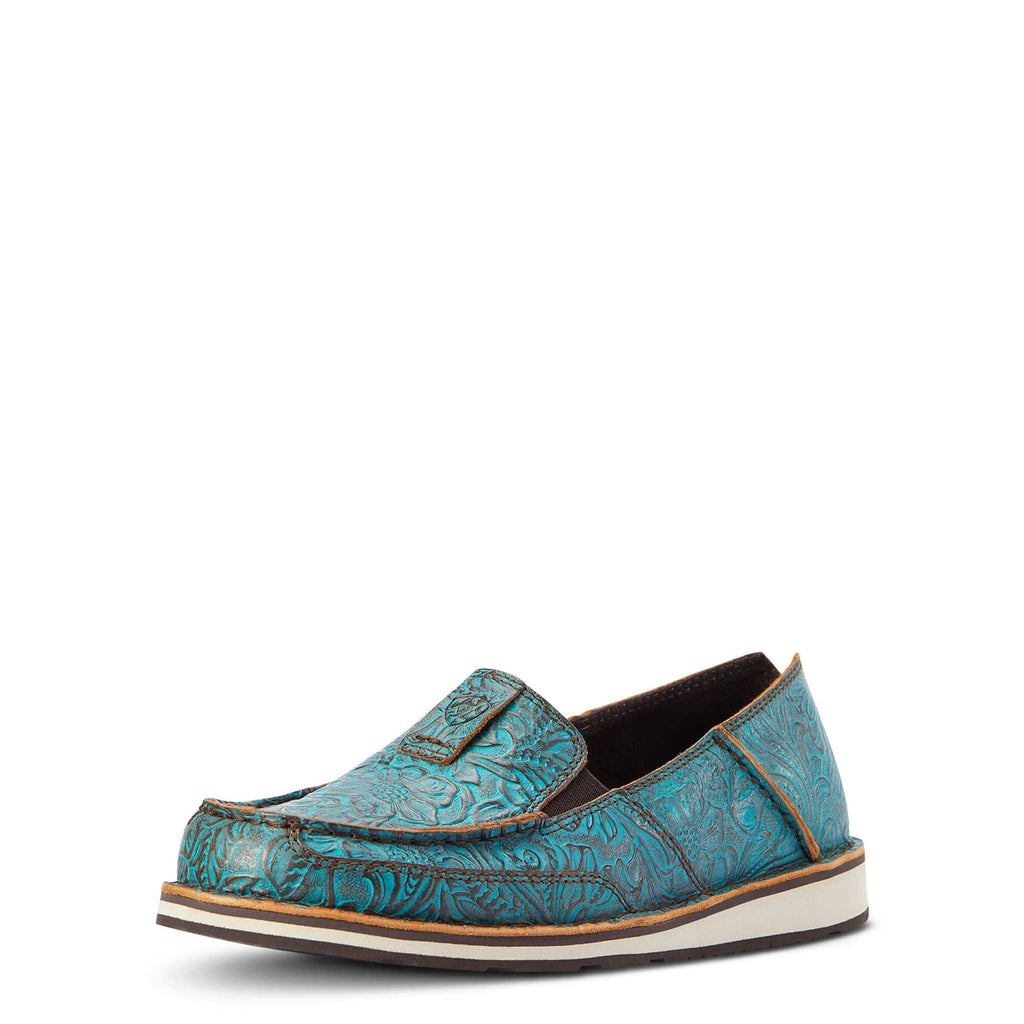 ARIAT INTERNATIONAL, INC. Shoes Ariat Women's Cruiser Brushed Turquoise Floral Embossed Shoes 10042526