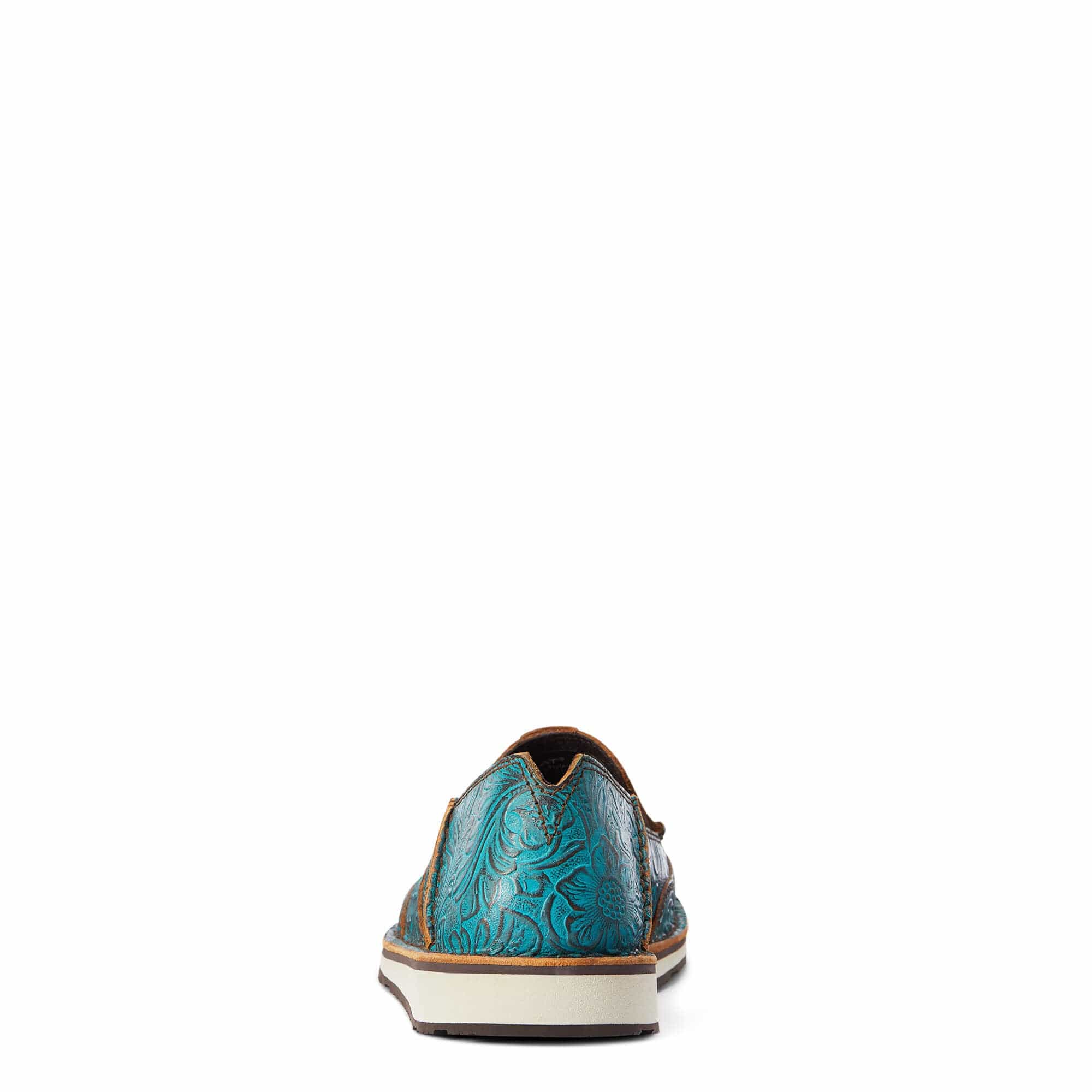 Ariat Women's Cruiser Brushed Turquoise Floral Embossed Shoes
