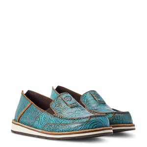 ARIAT INTERNATIONAL, INC. Shoes Ariat Women's Cruiser Brushed Turquoise Floral Embossed Shoes 10042526