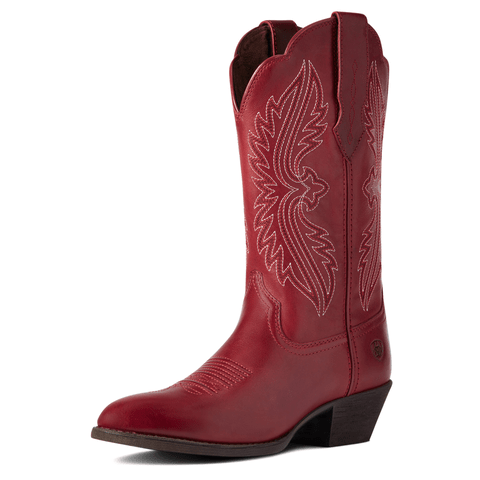 Red cowboy 2025 boots for women