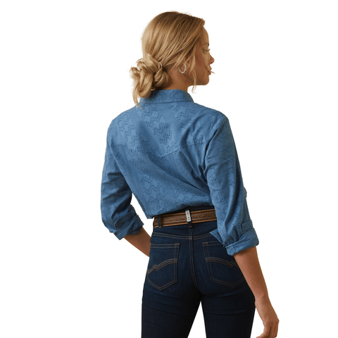 ARIAT Damen Lumina Tee – Reflektierendes Reit-Shirt Mit UV-Schutz & Klimakontrolle