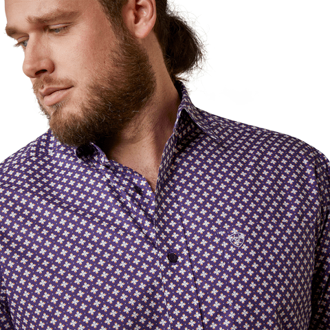 Ariat 2024 purple shirt