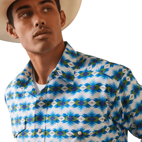 ARIAT Mens - Shirt - Woven - Long Sleeve - Snap 10043793