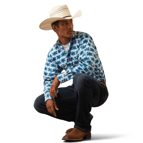ARIAT Mens - Shirt - Woven - Long Sleeve - Snap 10043793