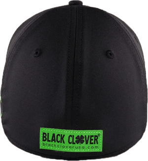BLACK CLOVER Hats Black Clover Premium Clover 51 Black/Lime Hat