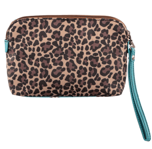 Catchfly Accessories Catchfly Women's Serape and Cheetah Print Essential Accessory Pouch 2173526