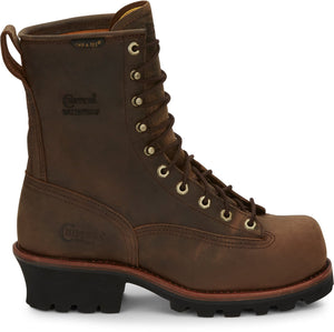 CHIPPEWA BOOTS Boots Chippewa Men's Paladin Bay Apache Waterproof Steel Toe Work Boots - 73101