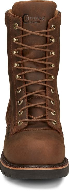 Chippewa Boots Chippewa Men's Valdor 8" Waterproof Composite Toe Logger Work Boots 73236