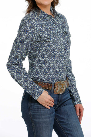 CINCH Ladies - Shirt - Woven - Long Sleeve - Button MSW9201037