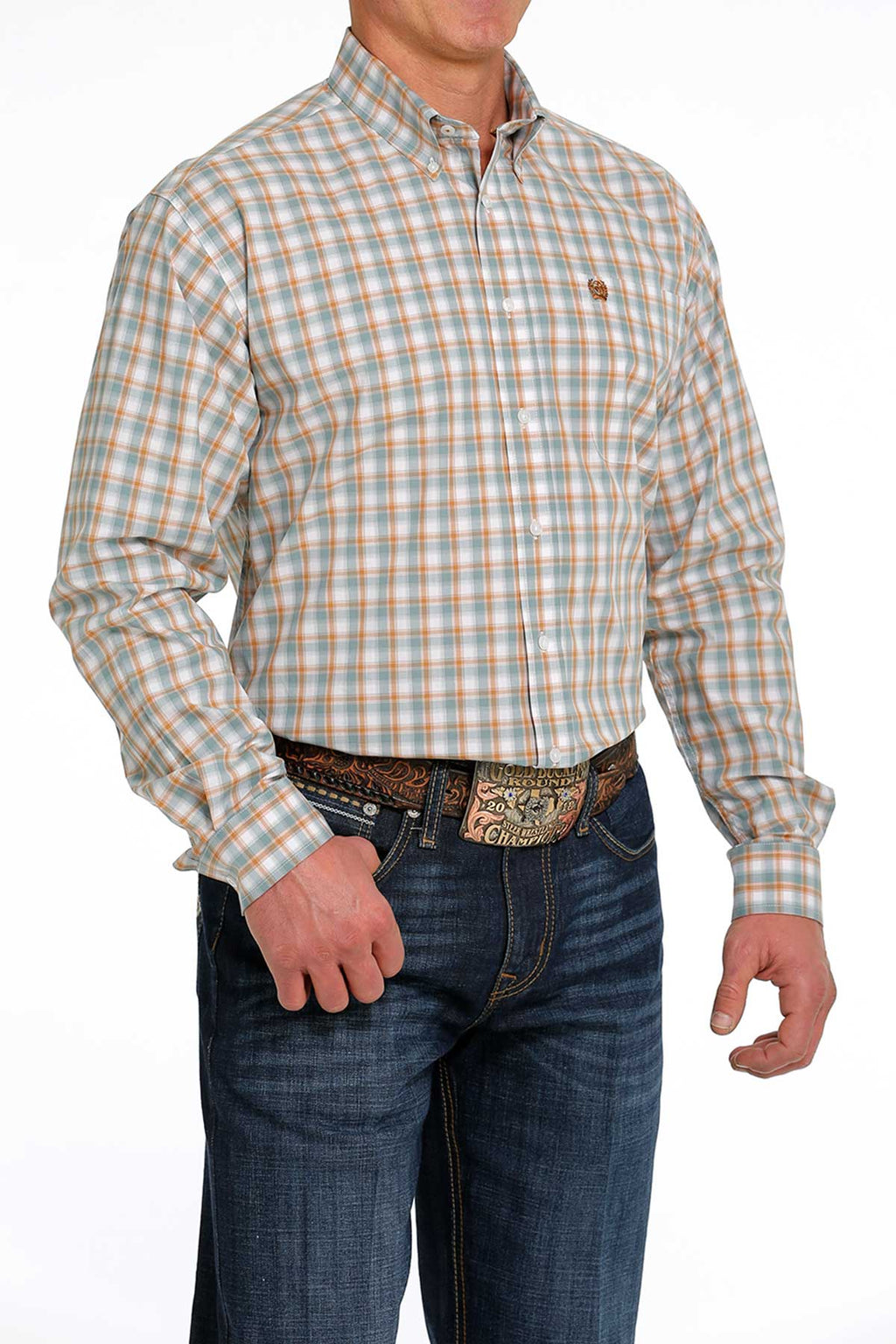 CINCH Mens - Shirt - Woven - Long Sleeve - Button MTW1105467