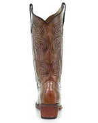 CIRCLE G BOOTS Boots Circle G Women's Brown Embroidered Cowgirl Boots L5305