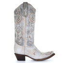 CORRAL BOOTS Boots Circle G Women's Aqua Floral Embroidery Western Boots L5711