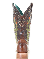 CORRAL BOOTS Boots Corral Women's Brown Cactus Embroidered Boots A4060