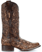CORRAL BOOTS Boots Corral Women's Embroidered Stud Inlay Western Fashion Boots A3326