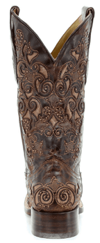 CORRAL BOOTS Boots Corral Women's Embroidered Stud Inlay Western Fashion Boots A3326