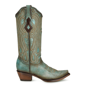 CORRAL BOOTS Boots Corral Women's Turquoise Embroidered Western Boots C3870