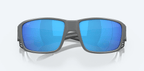 COSTA DEL MAR Sunglasses Gray / Blue Mirror Costa Del Mar Tuna Alley Pro Gray Frame/Blue Mirror Lens Sunglasses