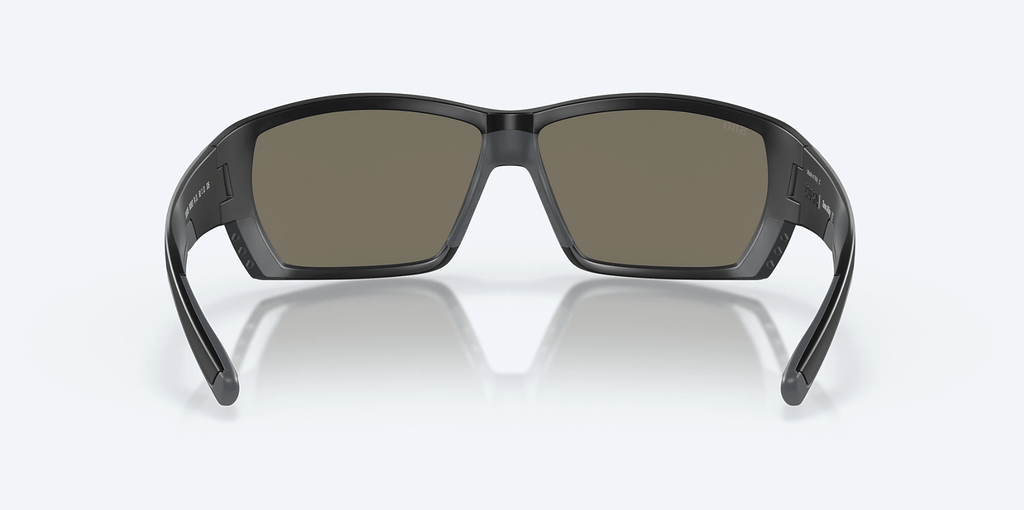 COSTA DEL MAR Sunglasses Matte Black / Blue Mirror Cost Del Mar Tuna Alley Matte Black/Blue Mirror Sunglasses