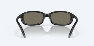 COSTA DEL MAR Sunglasses Matte Black / Blue Mirror Costa Del Mar Brine Matte Black Frame/Blue Mirror Lens Sunglasses
