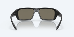 COSTA DEL MAR Sunglasses Matte Black / Blue Mirror Costa Del Mar Fantail Matte Black/Blue Mirror Sunglasses