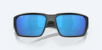 COSTA DEL MAR Sunglasses Matte Black / Blue Mirror Costa Del Mar Fantail Pro Matte Black Frame/Blue Mirror Lens Sunglasses