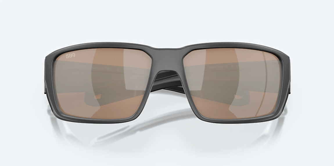 Costa Del Mar Fantail Pro Matte Gray Copper Silver Mirror Lens