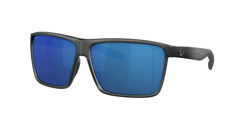 Costa Del Mar Sunglasses Matte Smoke Crystal / Blue Mirror Costa Del Mar Rincon Matte Smoke Crystal Frame/Blue Mirror Lens Sunglasses