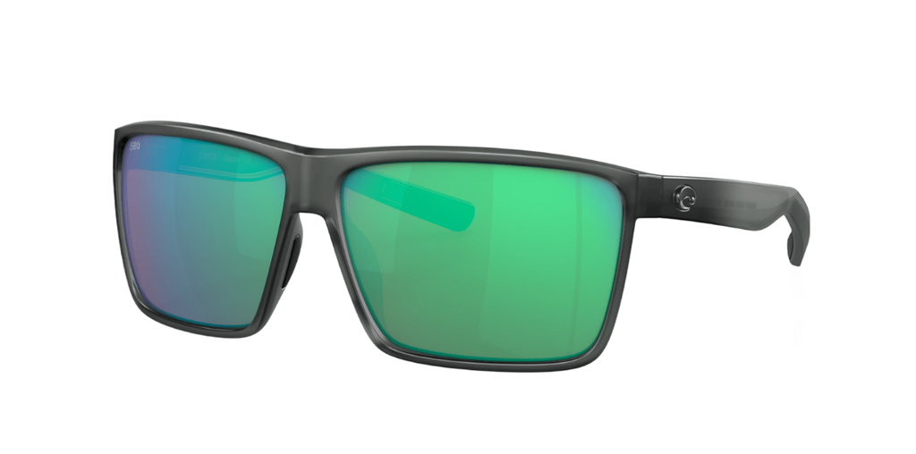 COSTA DEL MAR Sunglasses Matte Smoke Crystal / Green Mirror Costa Del Mar Rincon Matte Smoke Crystal/Green Mirror Sunglasses
