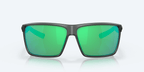 COSTA DEL MAR Sunglasses Matte Smoke Crystal / Green Mirror Costa Del Mar Rincon Matte Smoke Crystal/Green Mirror Sunglasses