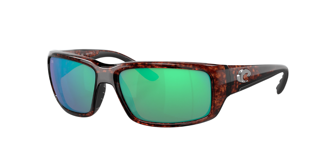 COSTA DEL MAR Sunglasses Tortoise / Green Mirror Costa Del Mar Fantail Tortoise Frame/Green Mirror Lens Sunglasses