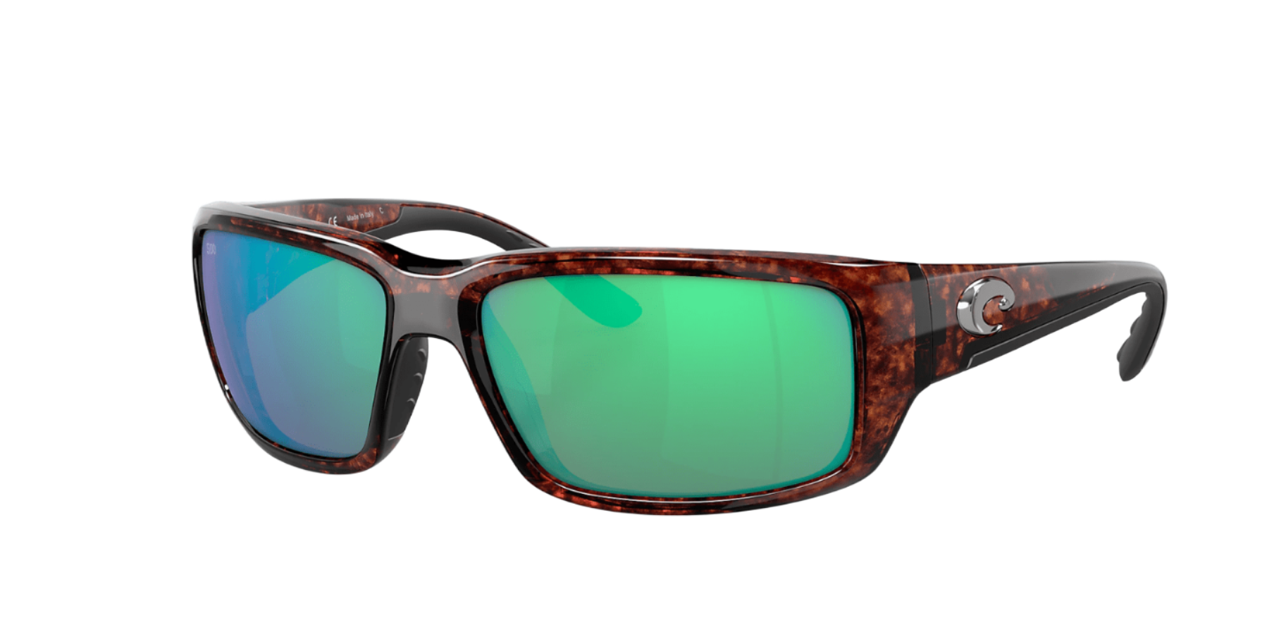 COSTA DEL MAR Sunglasses Tortoise / Green Mirror Costa Del Mar Fantail Tortoise Frame/Green Mirror Lens Sunglasses