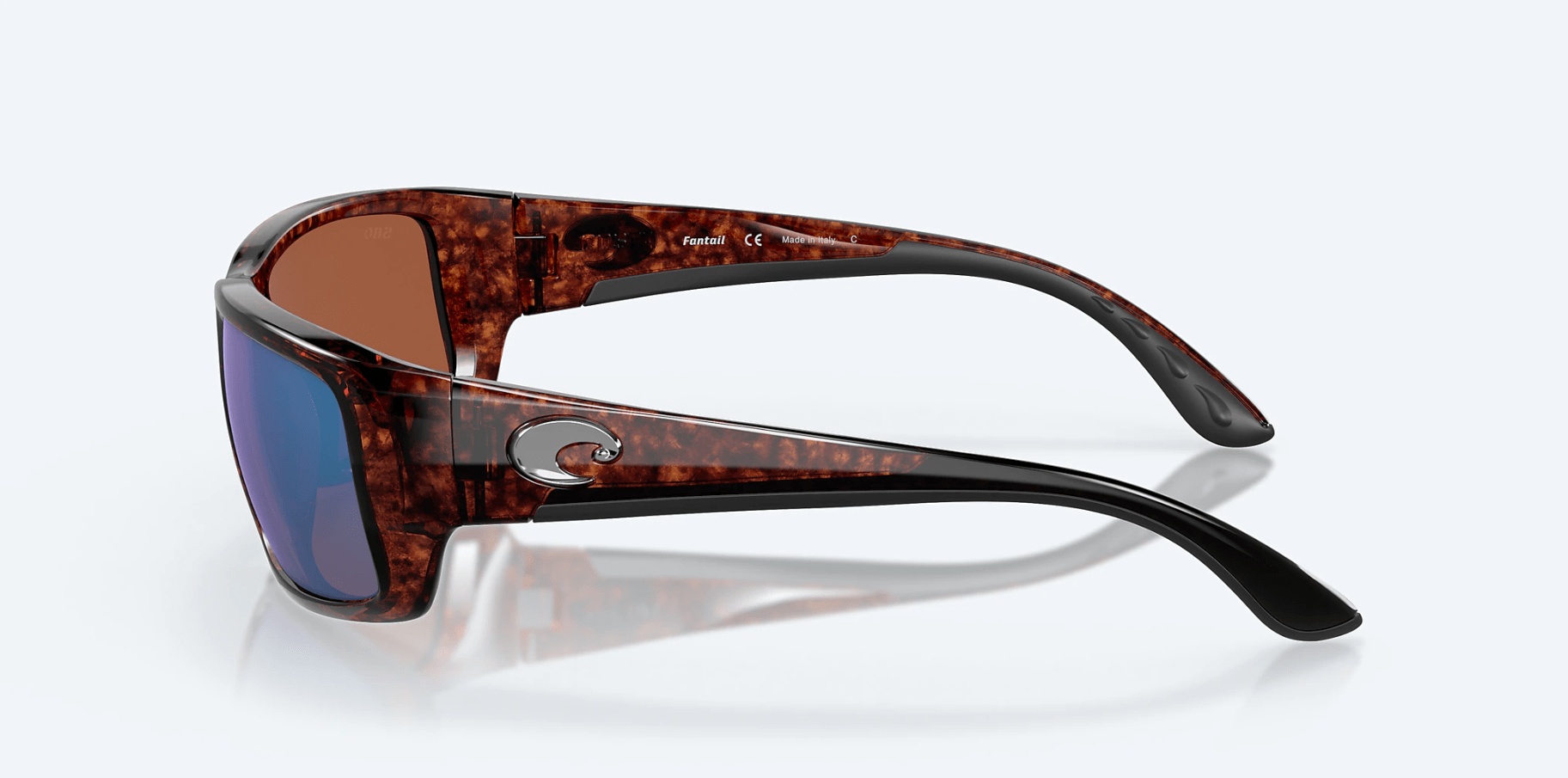 turtle goggles Costa Del Mar Fantail Sunglasses, Tortoise / Green Mirror