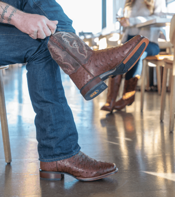 Dan post ostrich skin boots shop