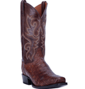 Dan Post Boots Dan Post Men's Bayou Brass Genuine Caiman Tail Exotic Western Boots DP3074