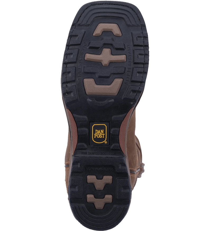 Dan Post Boots Dan Post Men's Blayde Saddle Tan Waterproof Steel Toe Leather Work Boots DP69482