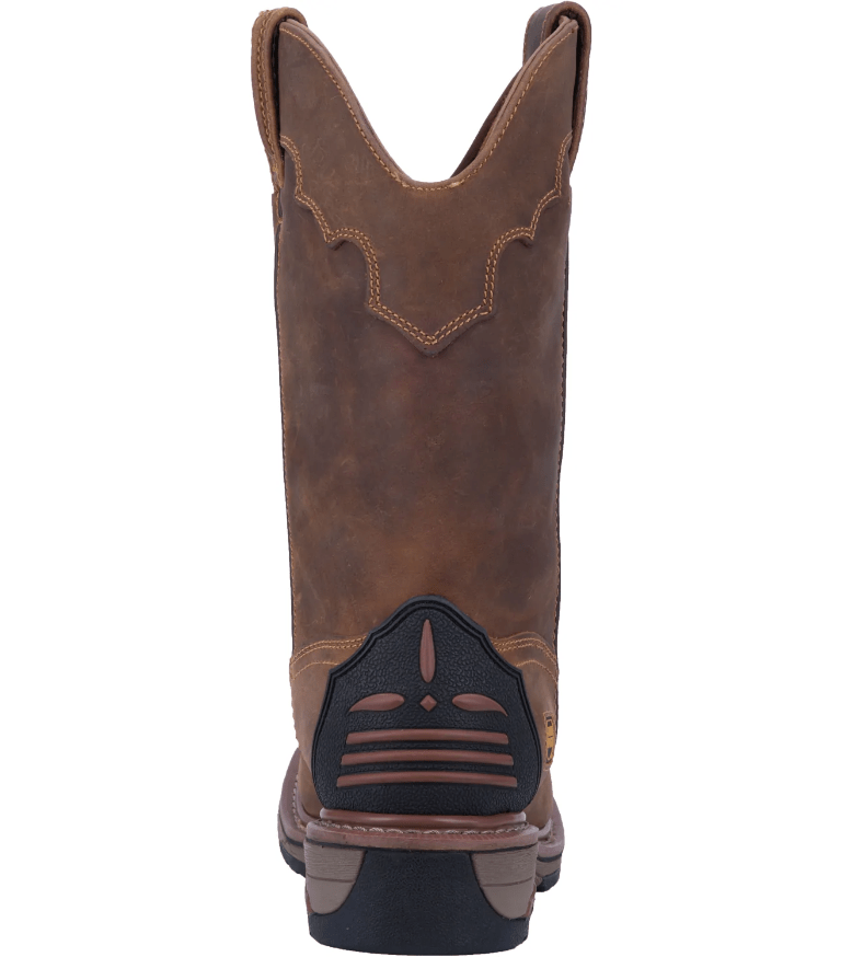 Dan Post Boots Dan Post Men's Blayde Saddle Tan Waterproof Steel Toe Leather Work Boots DP69482