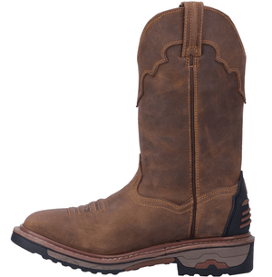 Dan Post Boots Dan Post Men's Blayde Saddle Tan Waterproof Steel Toe Leather Work Boots DP69482