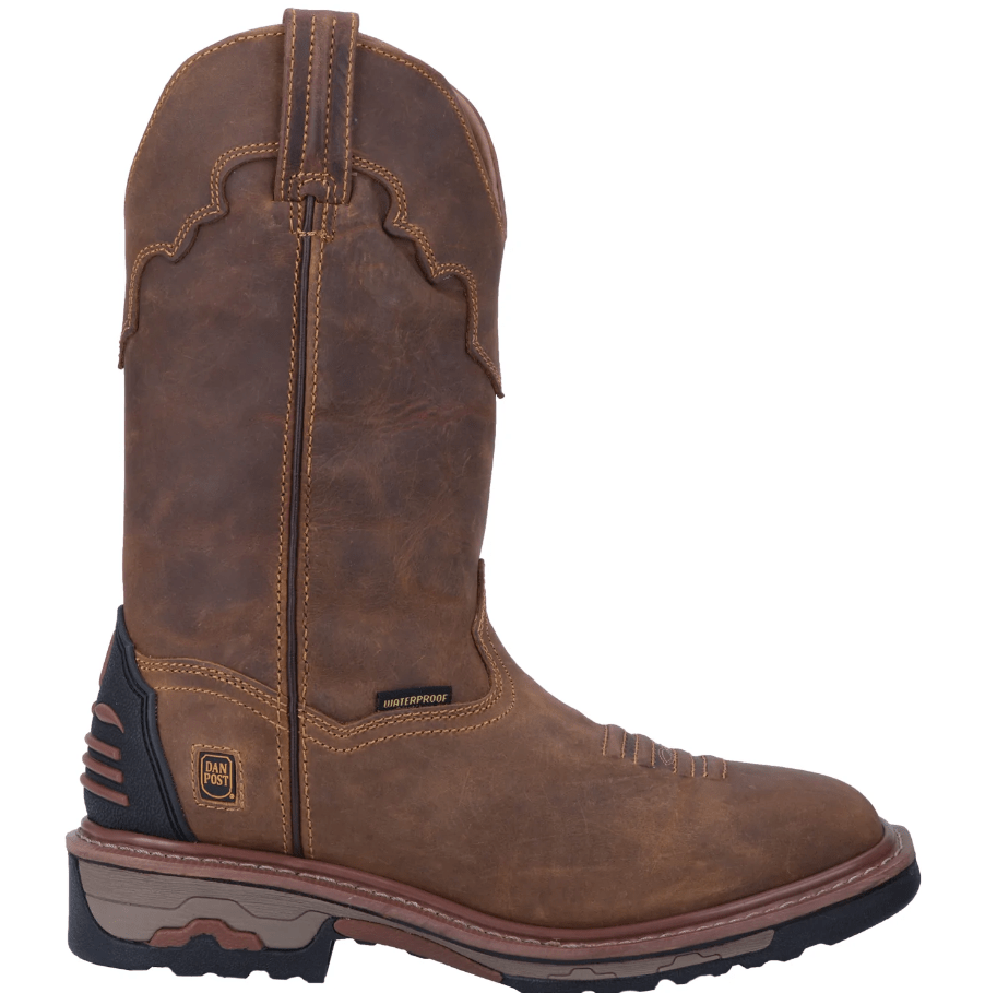 Dan Post Boots Dan Post Men's Blayde Saddle Tan Waterproof Work Boots DP69402