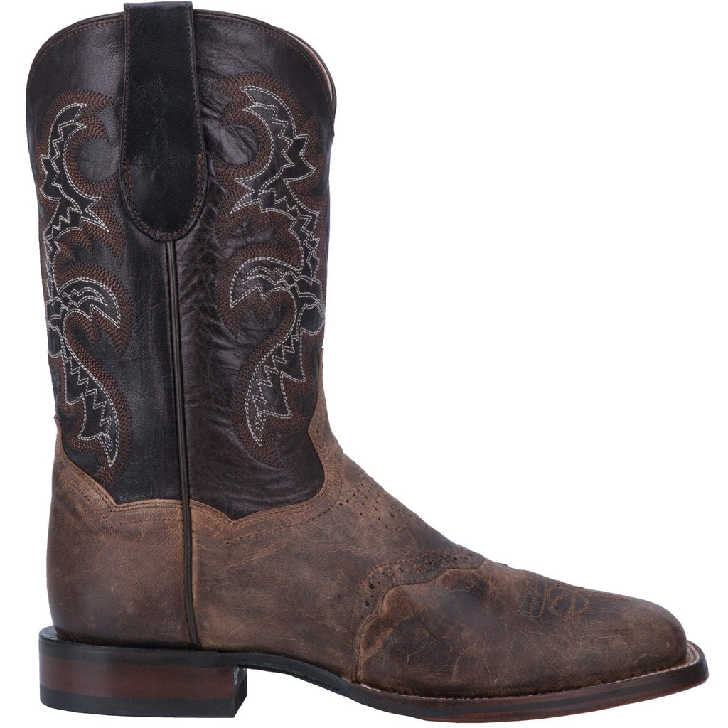 Dan Post Boots Dan Post Men's Franklin Sand/Dark Chocolate Western Boots DP2815
