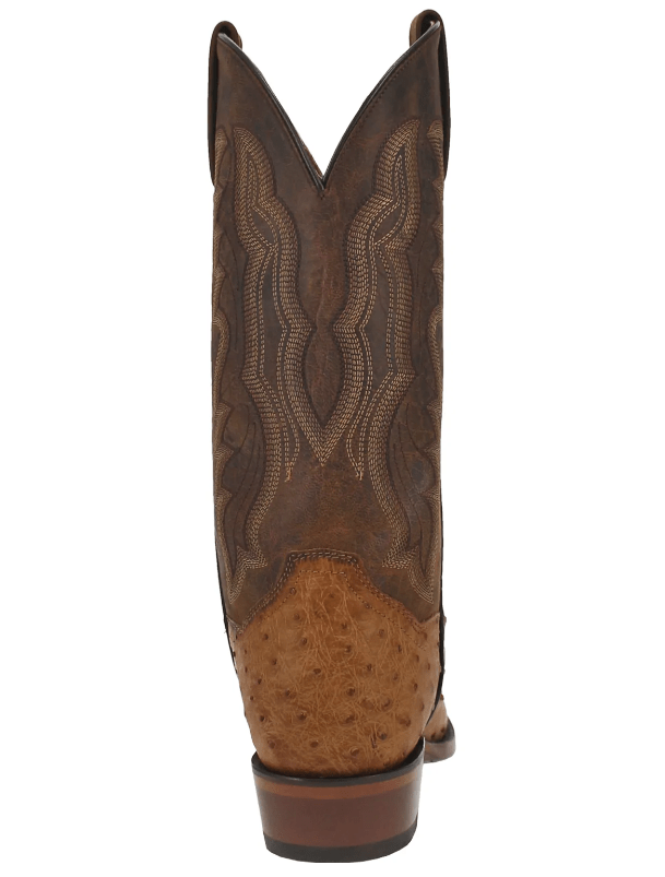 Dan Post Boots Dan Post Men's Gehrig Saddle Full Quill Ostrich Western Boots DP3077