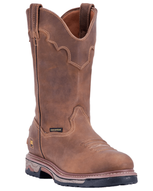 Dan Post Boots Dan Post Men's Journeyman Saddle Brown Composite Toe Waterproof Work Boots DP69512