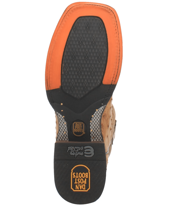 Dan Post Boots Dan Post Men's Kershaw Saddle Full Quill Ostrich Boots DP4951