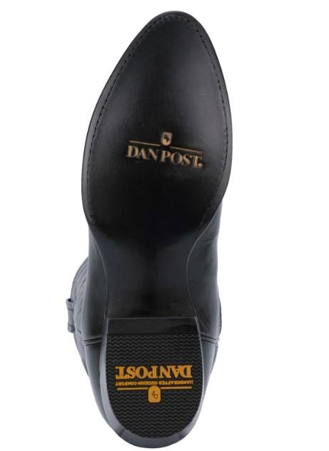 DAN POST Boots Dan Post Men's Milwaukee Black Cherry Leather Cowboy Boots DP2110R