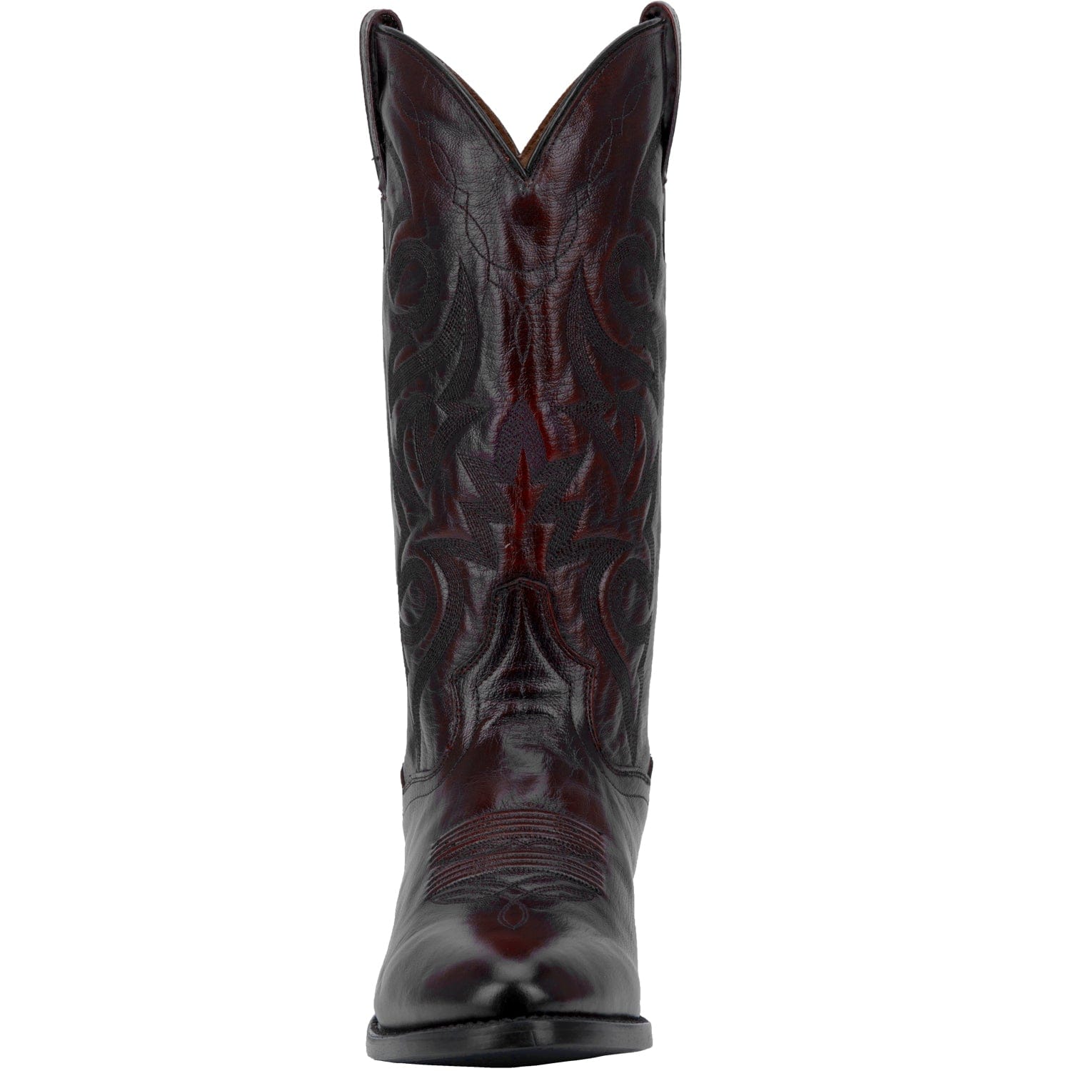 Dan Post Boots Dan Post Men's Milwaukee Black Cherry Leather Cowboy Boots DP2112R