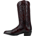 Dan Post Boots Dan Post Men's Milwaukee Black Cherry Leather Cowboy Boots DP2112R