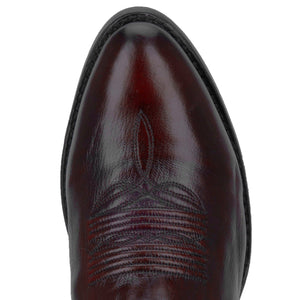 Dan Post Boots Dan Post Men's Milwaukee Black Cherry Leather Cowboy Boots DP2112R