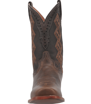 DAN POST Boots Dan Post Men's Seligman Brown Leather Cowboy Boots DP4104