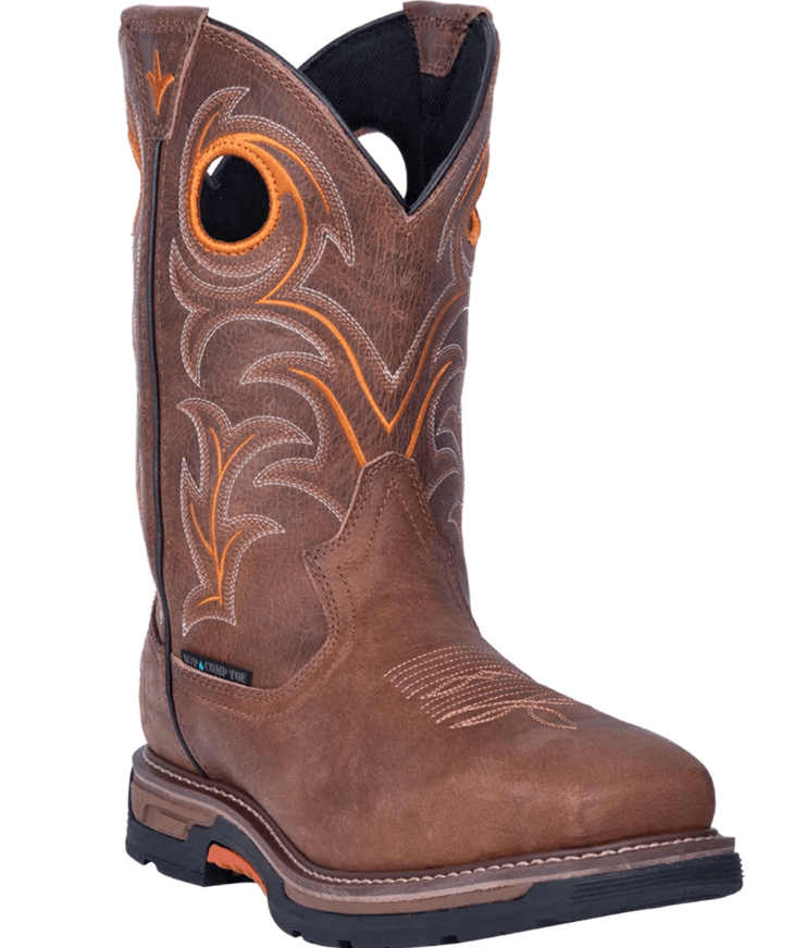 Dan Post Boots Dan Post Men's Storms Eye Brown Composite Toe Waterproof Work Boots DP59414